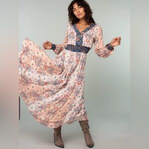 Lovestich Head West Maxi Dress Size L